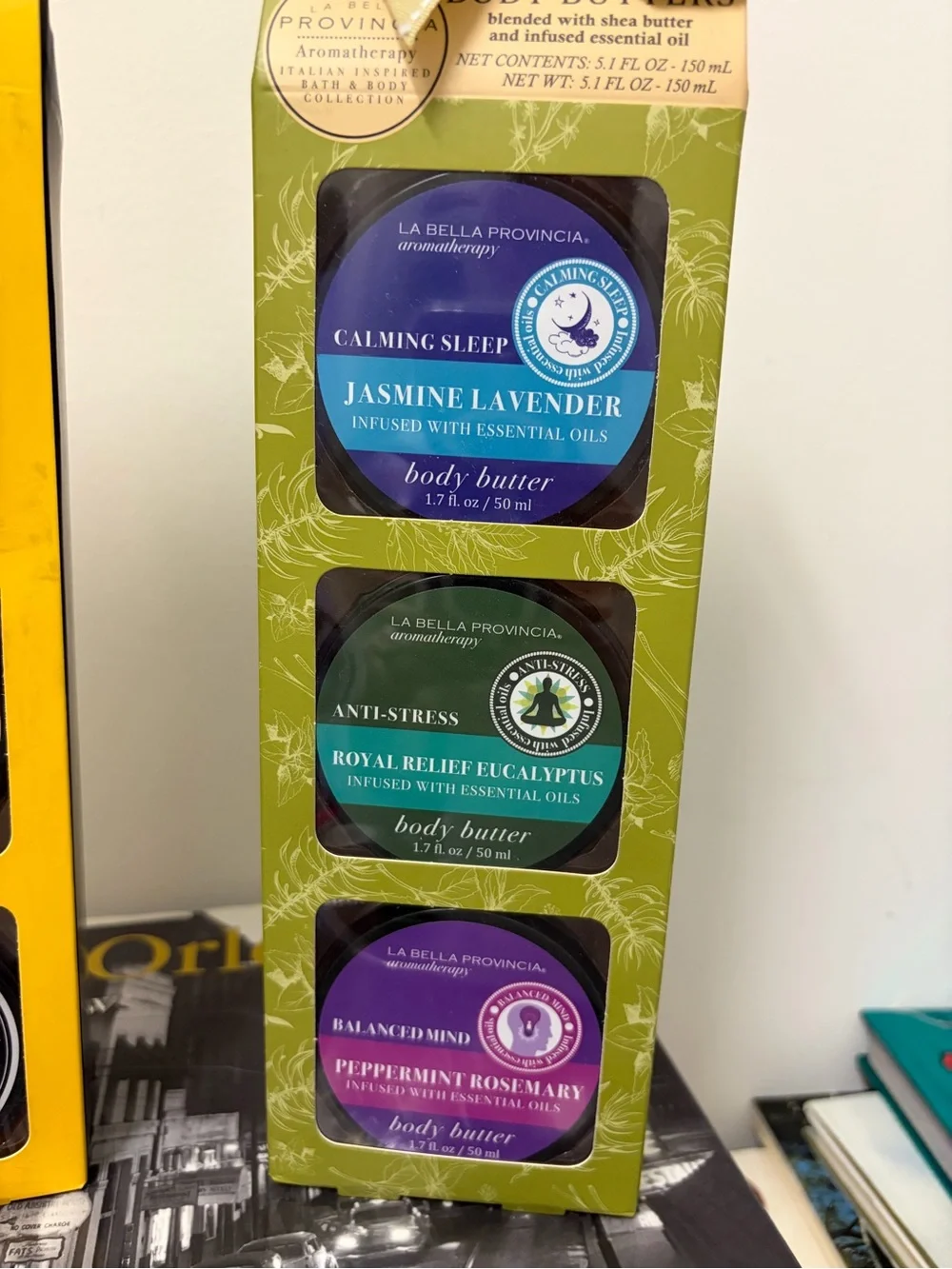 NWT 2 packs Argan Oil Body Butter Trio -